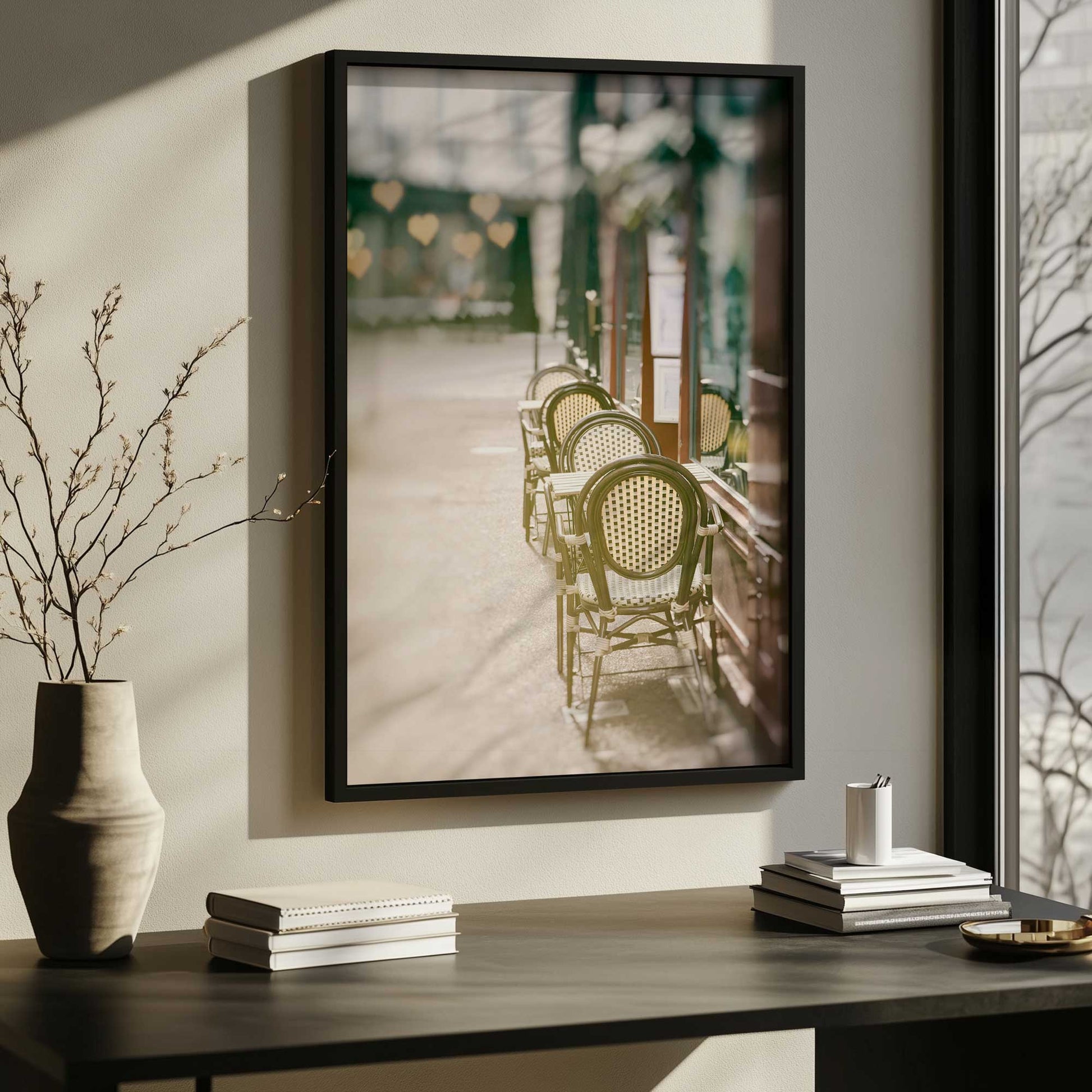 Picture of art in a room