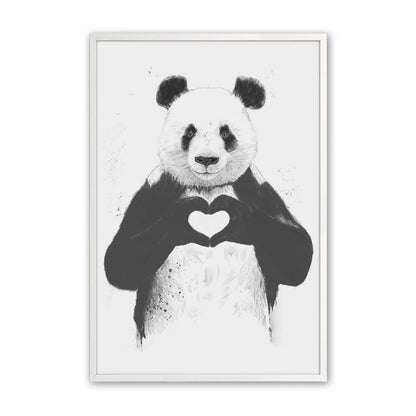 [Color:Opaque White], Picture of art in a Opaque White frame