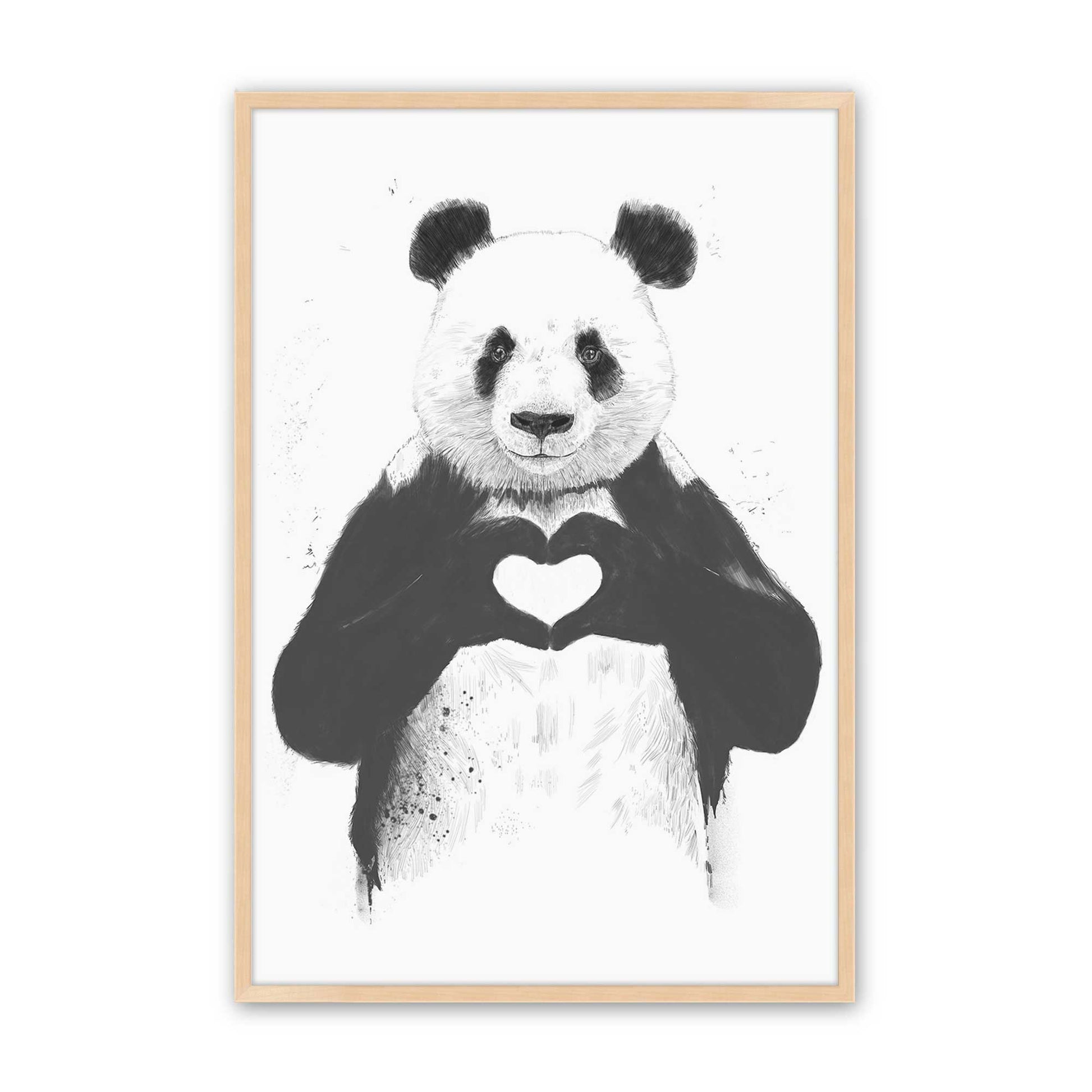 [Color:Raw Maple], Picture of art in a Raw Maple frame