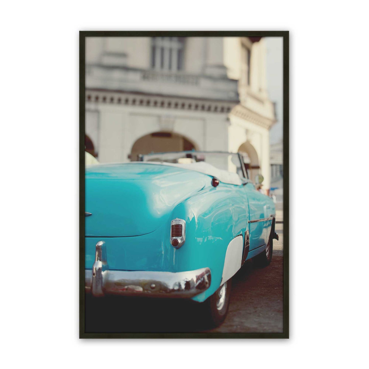 [Color:Satin Black], Picture of art in a Satin Black frame