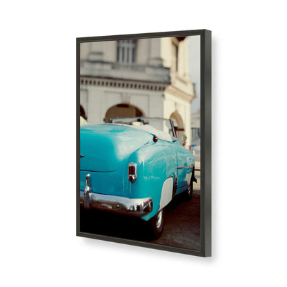 [Color:Satin Black], Picture of art in a Satin Black frame of the corner