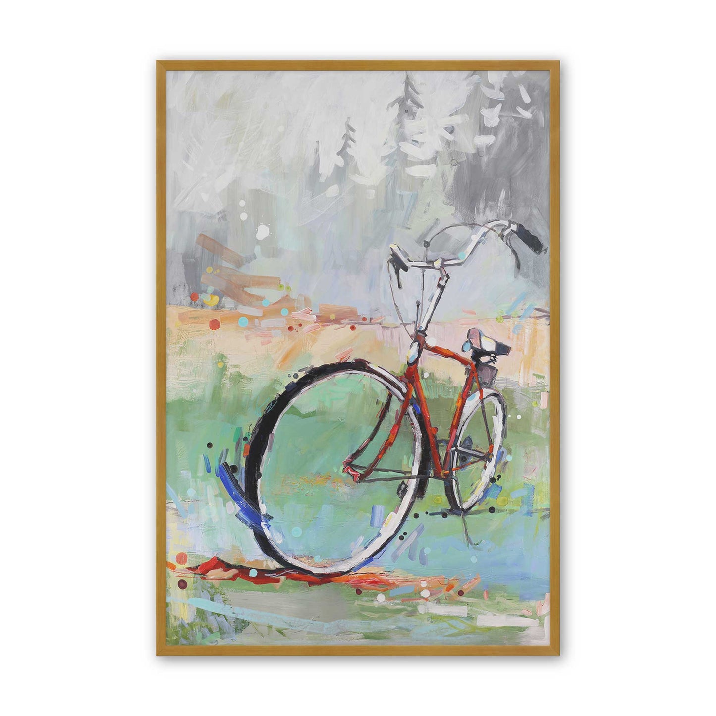 [Color:Polished Gold], Picture of art in a Polished Gold frame