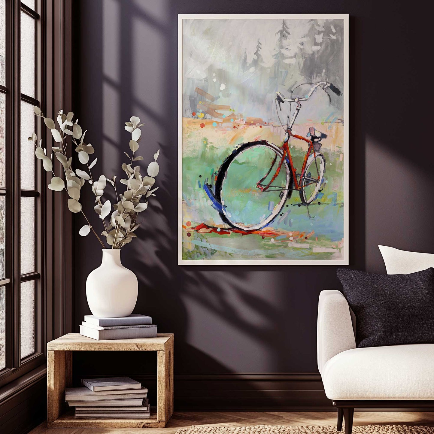 [SPECIAL],[LIFESTYLE], Picture of art hanging in a room