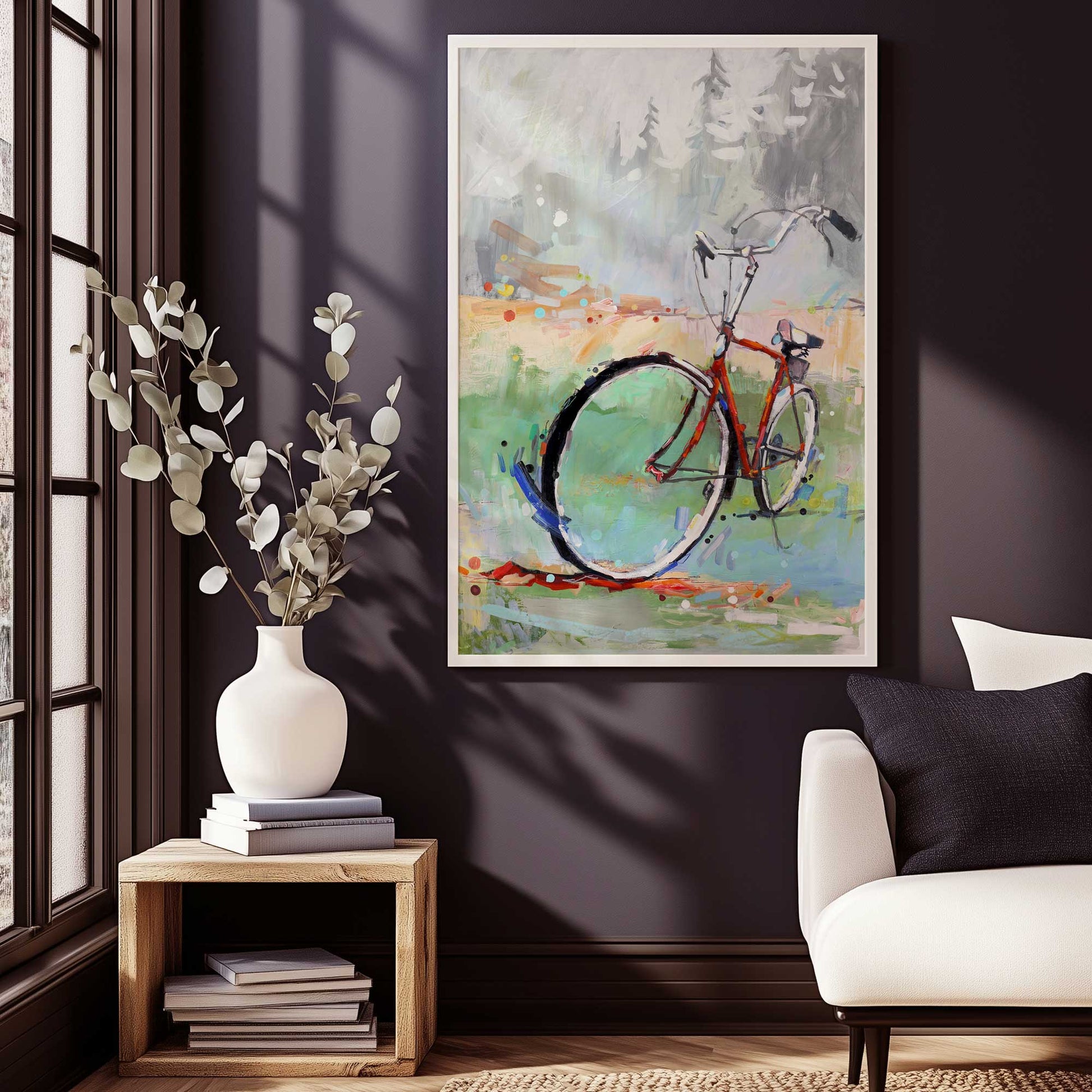 [SPECIAL],[LIFESTYLE], Picture of art hanging in a room