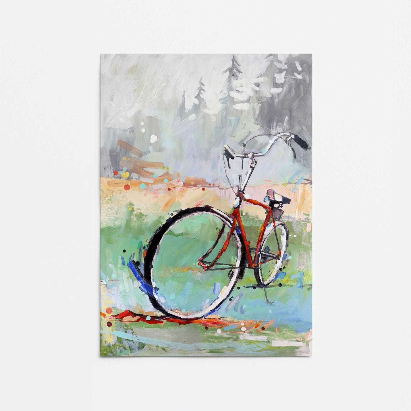 [Color:Rolled Print], Picture of close up of art