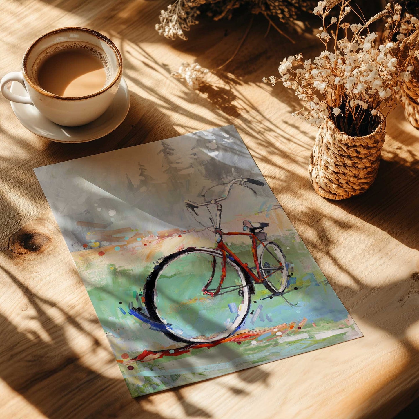 [Color:Rolled Print], Picture of close up of art