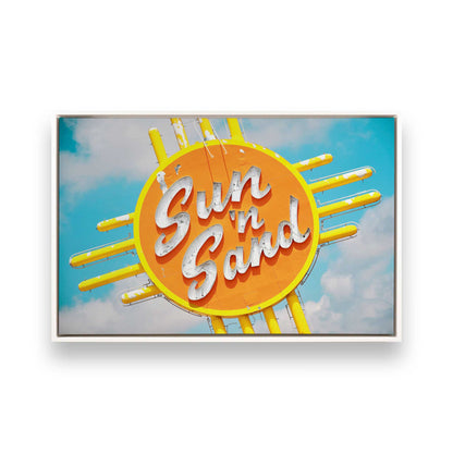 [Color:Opaque White], Picture of art in a White frame