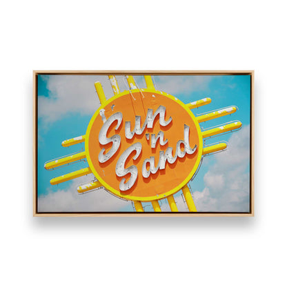 [Color:American Maple], Picture of art in a American Maple frame