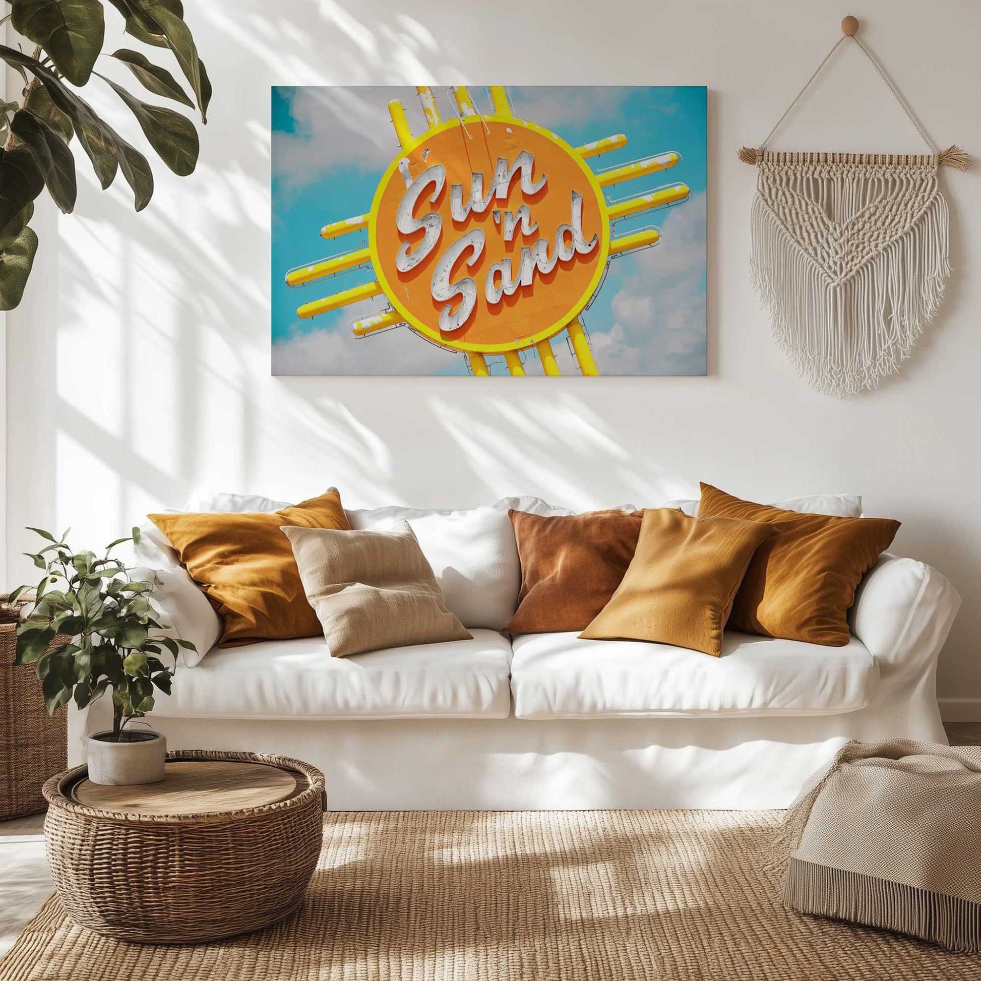 Picture of art in a room