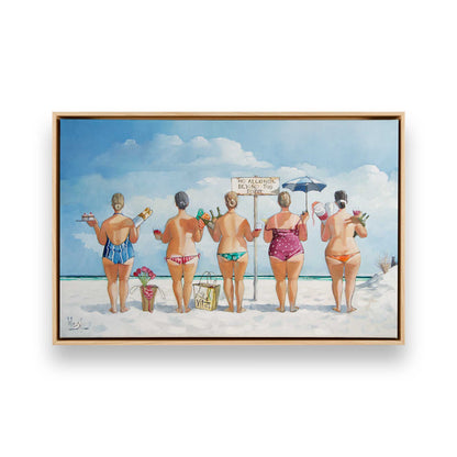 [Color:American Maple], Picture of art in a American Maple frame