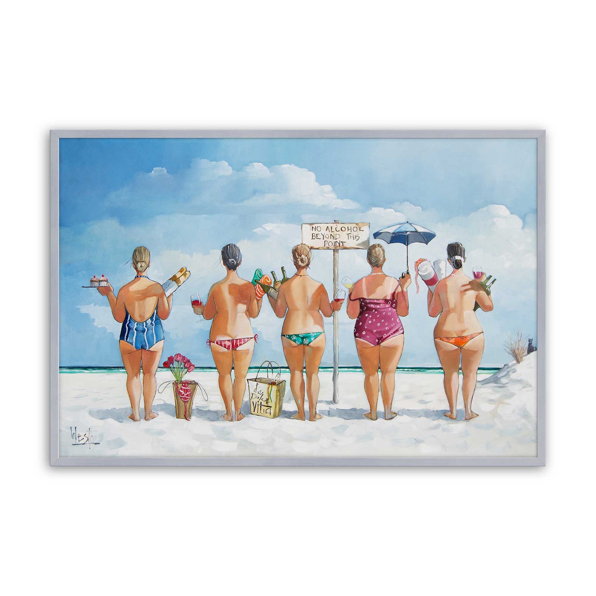 [Color:Polished Chrome], Picture of art in a Polished Chrome frame