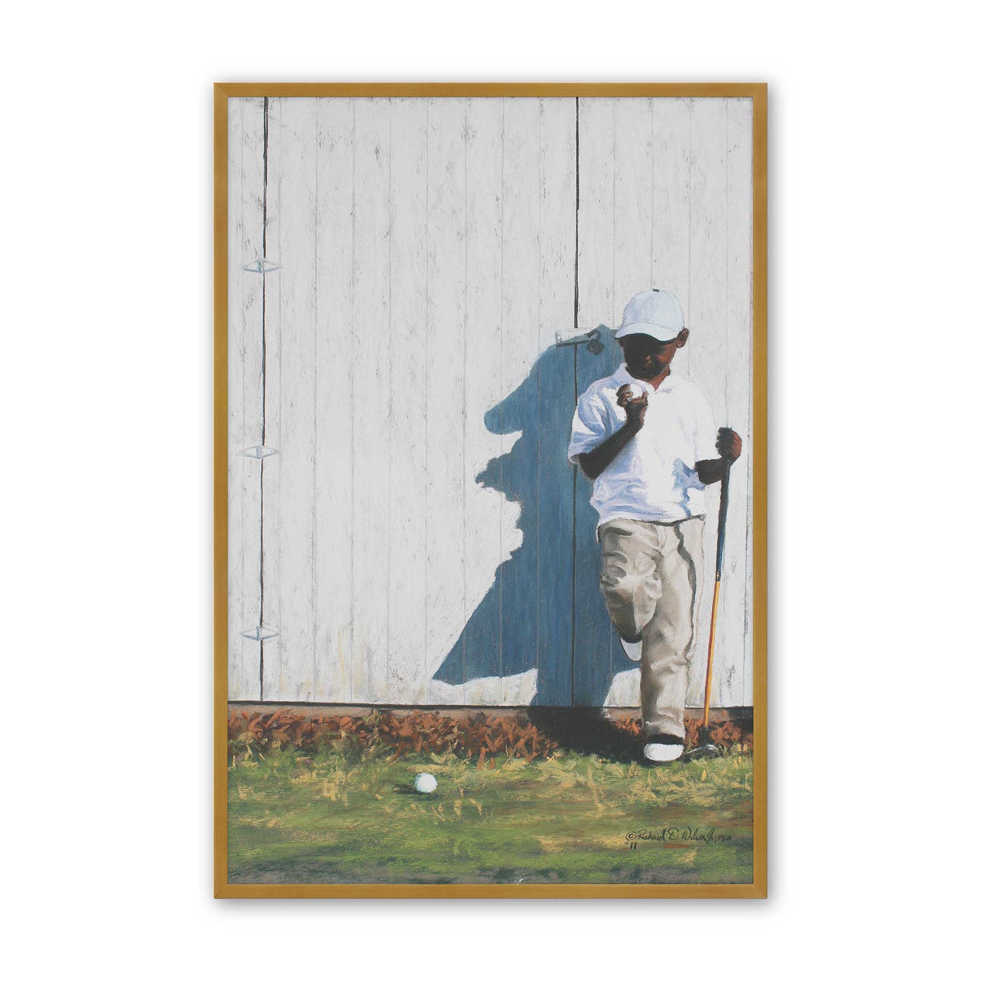 [Color:Polished Gold], Picture of art in a Polished Gold frame
