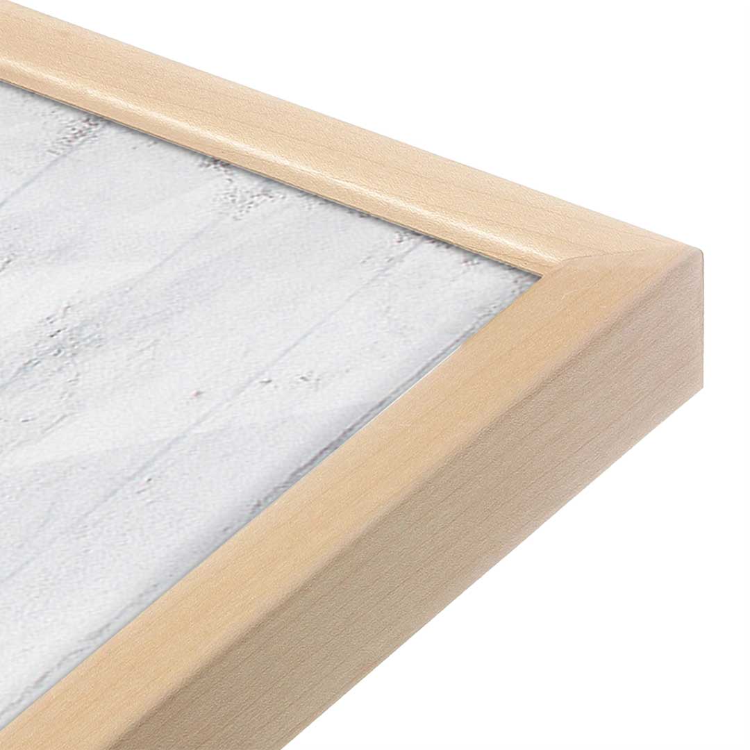 [Color:Raw Maple], Picture of art in a Raw Maple frame at an angle