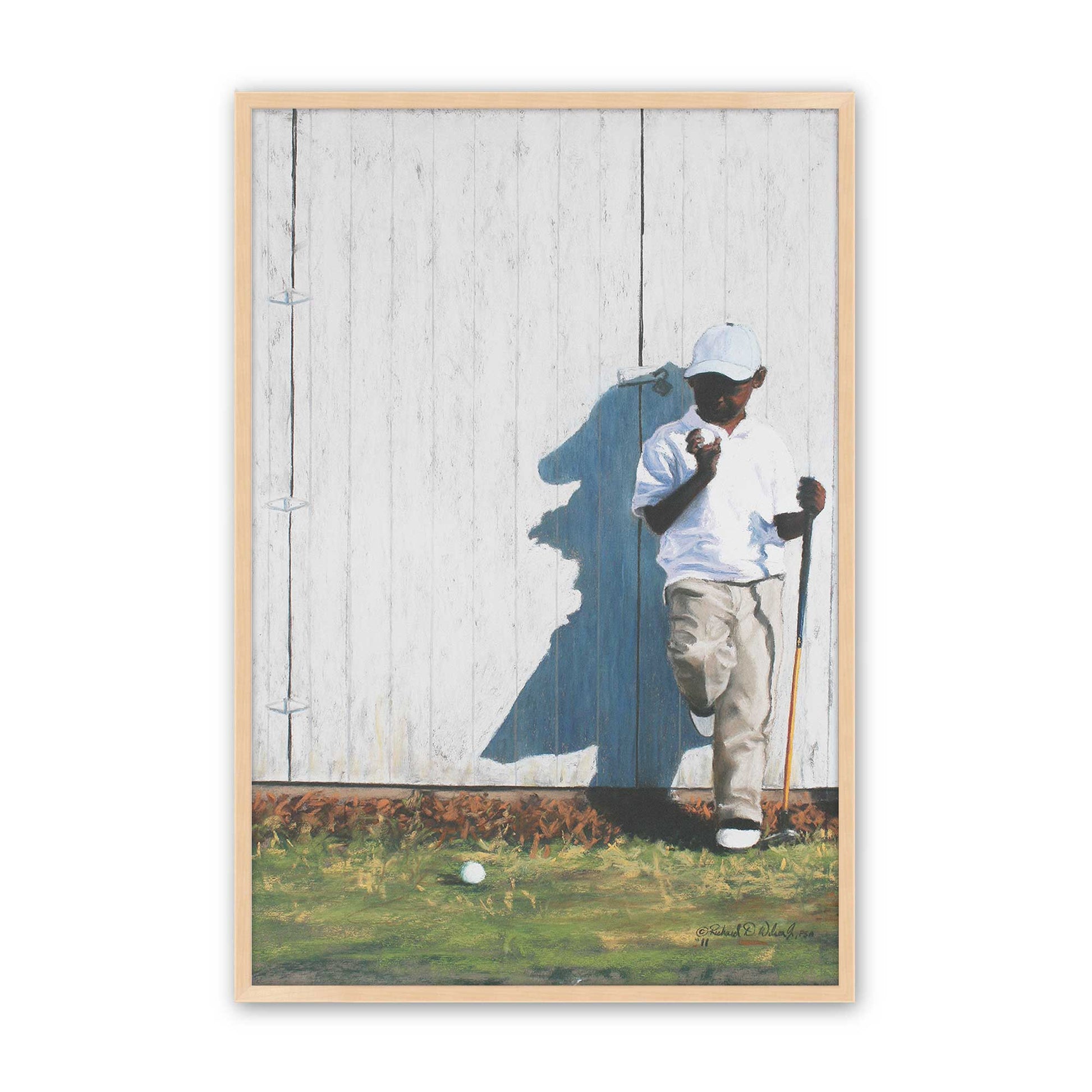 [Color:Raw Maple], Picture of art in a Raw Maple frame