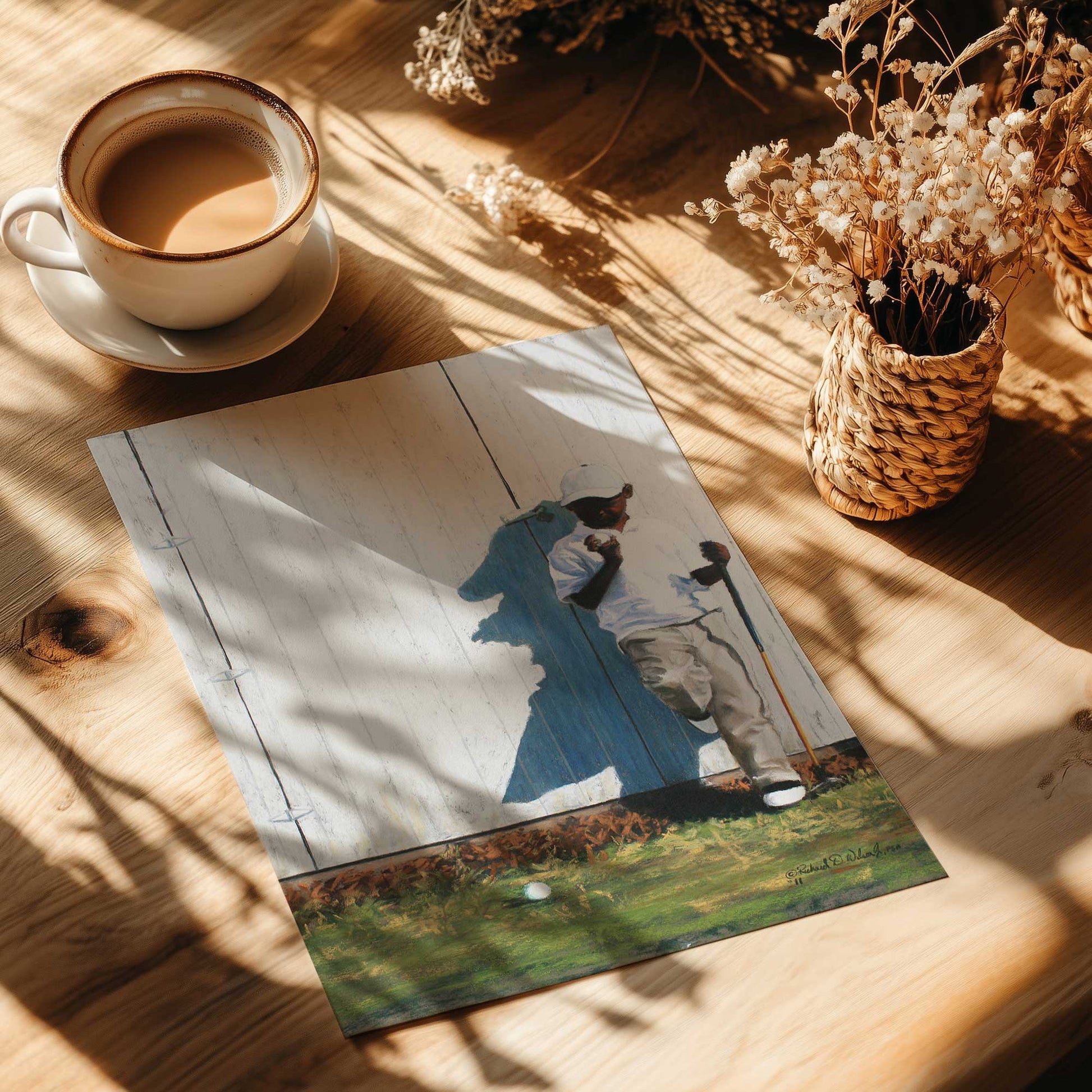 [Color:Rolled Print], Picture of close up of art