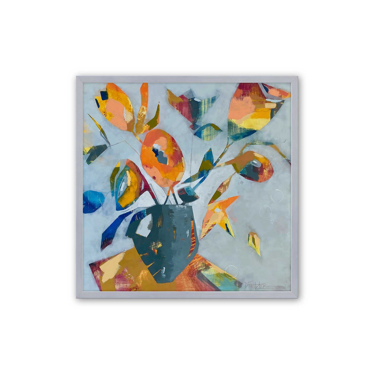 [Color:Polished Chrome], Picture of art in a Polished Chrome frame