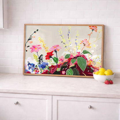 Picture of art in a room