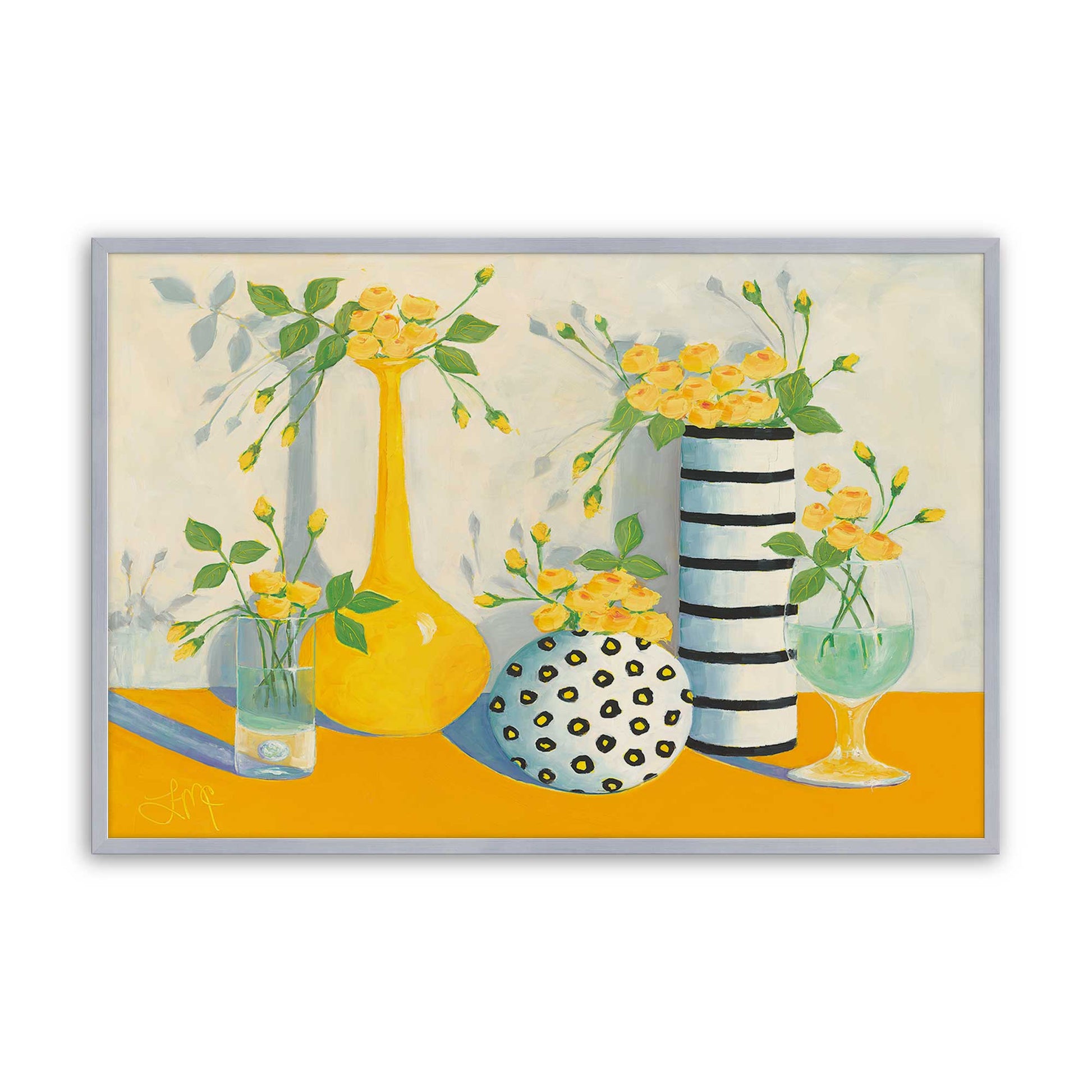 [Color:Polished Chrome], Picture of art in a Polished Chrome frame