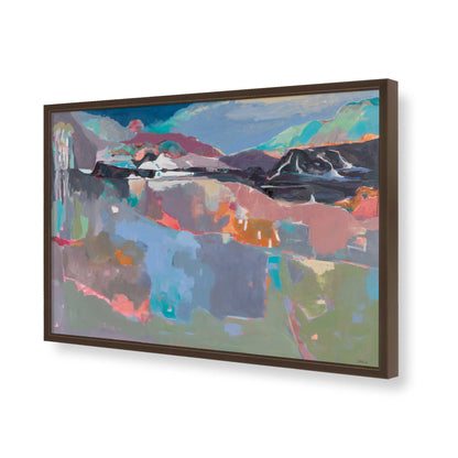 [Color:Belvinder Brown], Picture of art in a Belvinder Brown frame of the corner