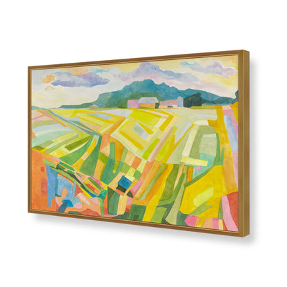 [Color:Polished Gold], Picture of art in a Polished Gold frame of the corner