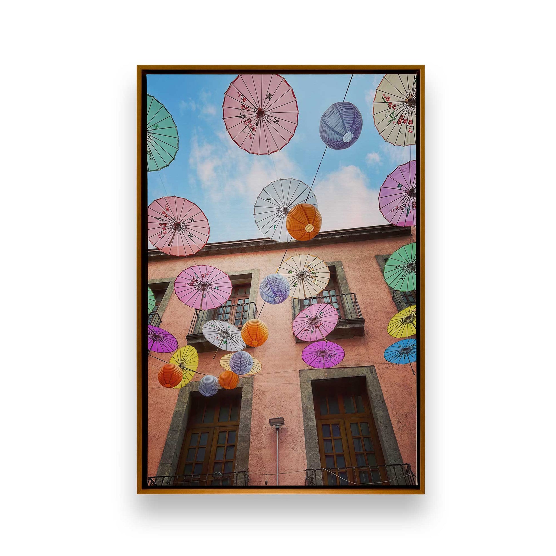 [Color:Polished Gold], Picture of art in a Polished Gold frame