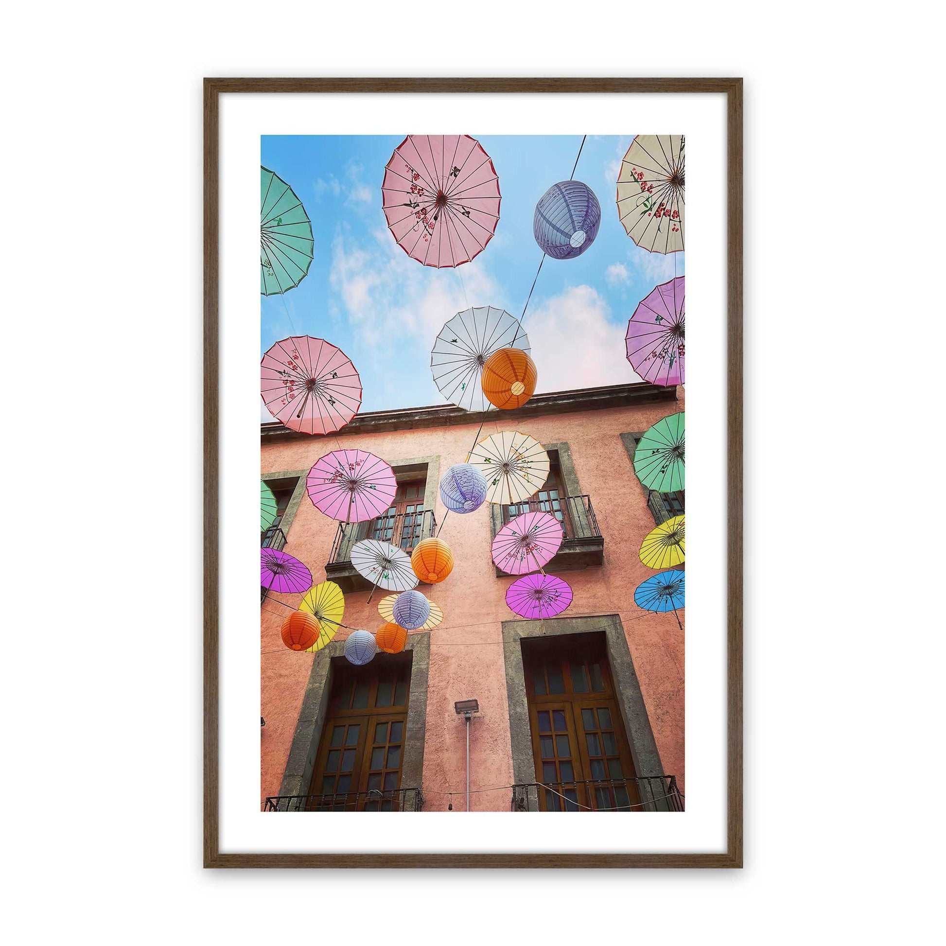 [Color:Walnut], Picture of art in a Walnut frame