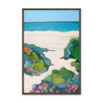 [Color:Walnut], Picture of art in a Walnut frame