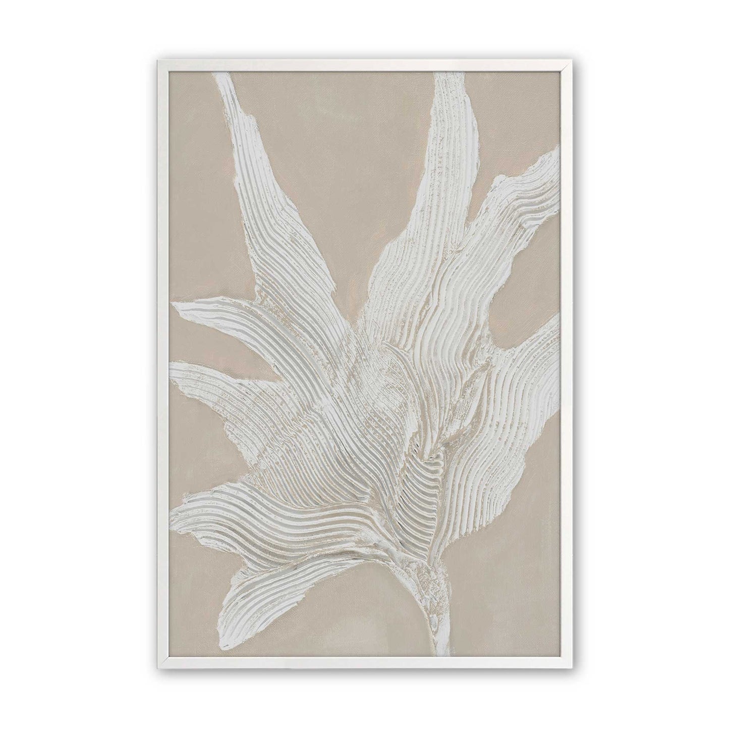 [Color:Opaque White], Picture of art in a Opaque White frame