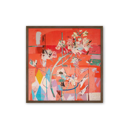 [Color:Walnut], Picture of art in a Walnut frame