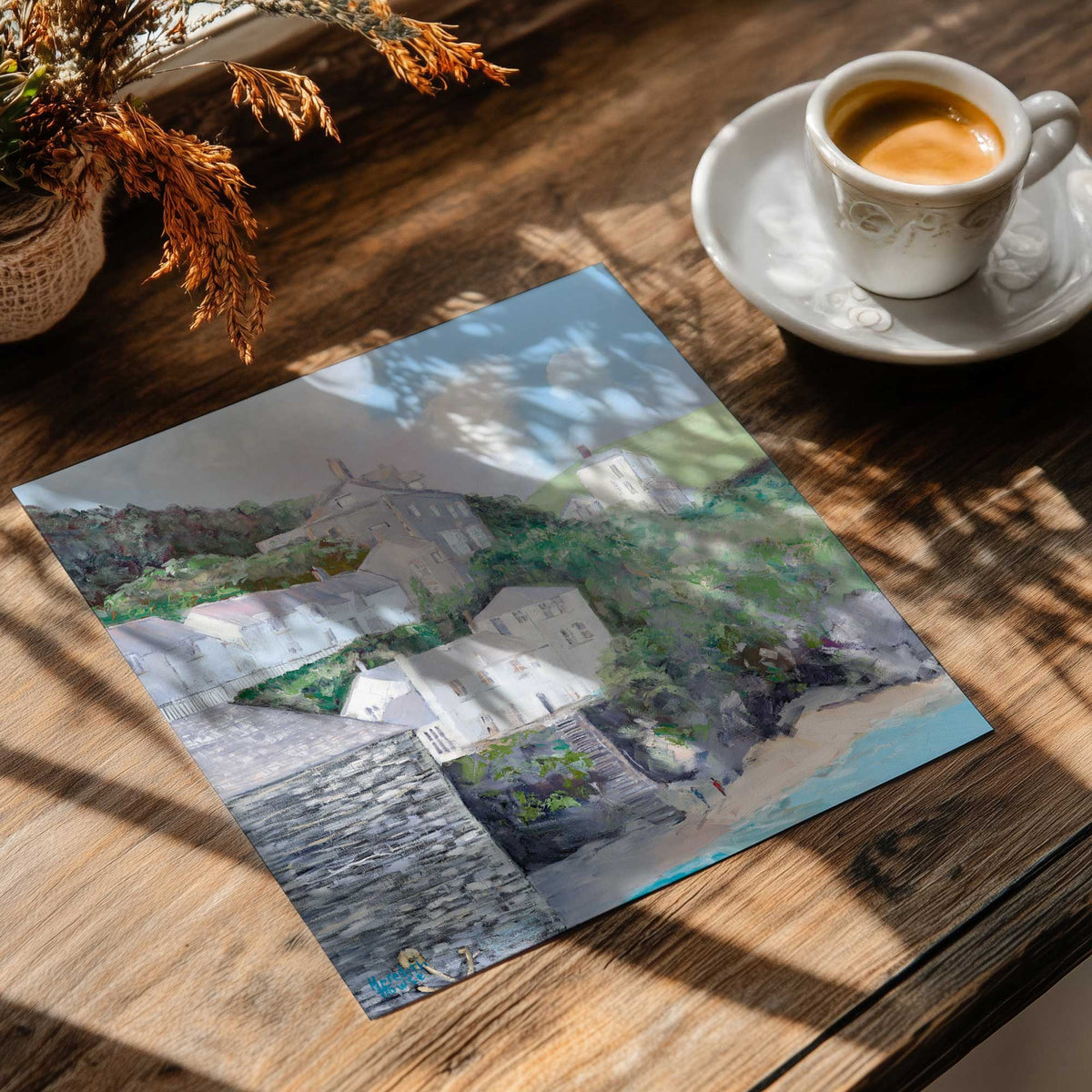 [Color:Rolled Print], Picture of close up of art