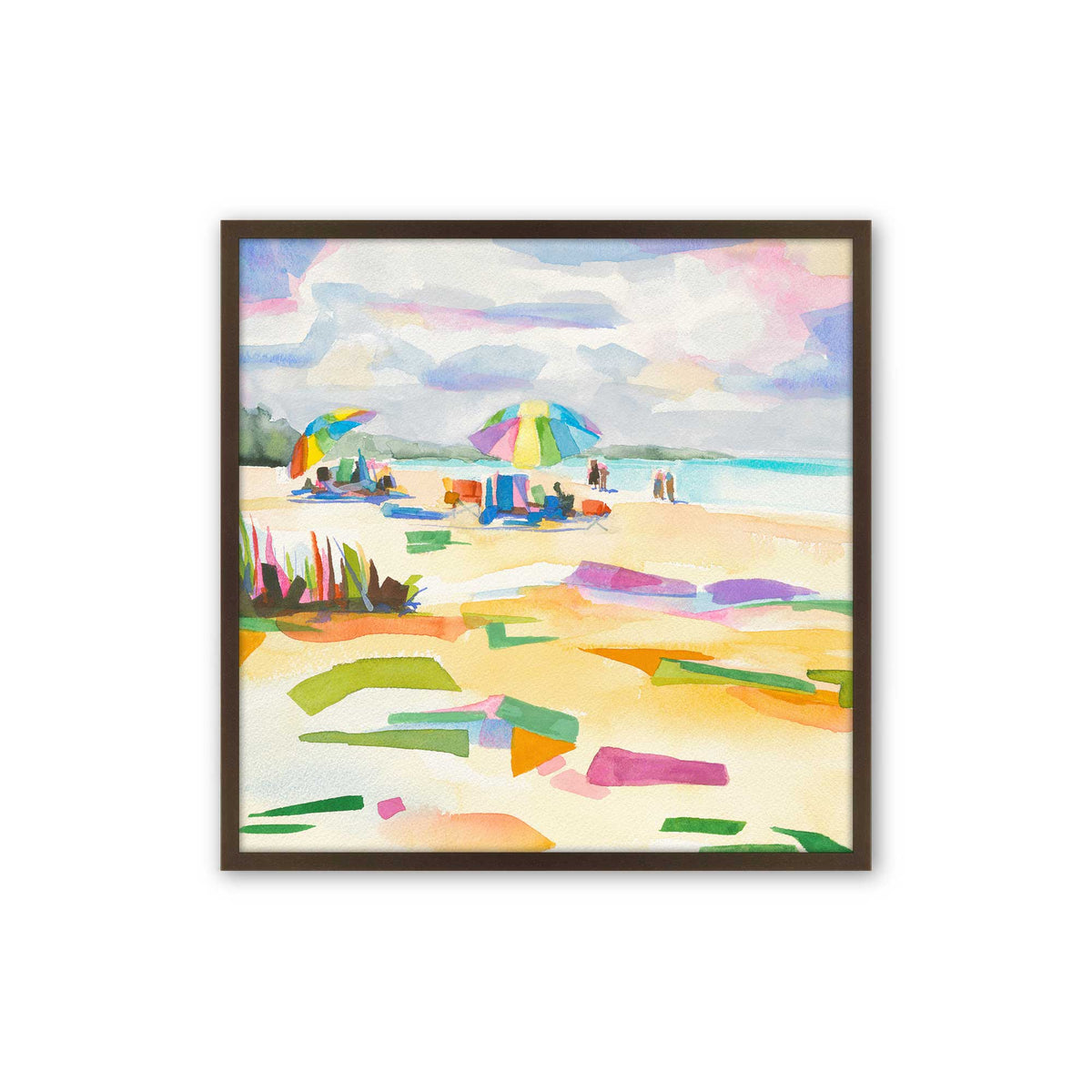 [Color:Espresso], Picture of art in a Espresso frame