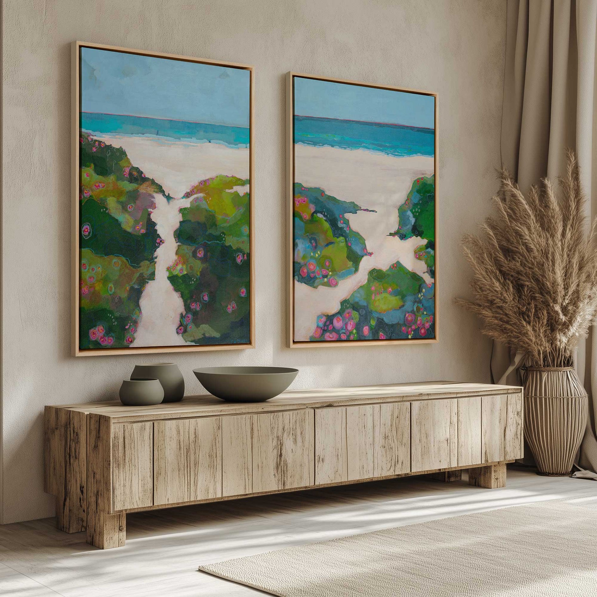 [Color:Walnut], Picture of art in a Walnut frame
