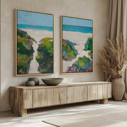 [Color:Walnut], Picture of art in a Walnut frame