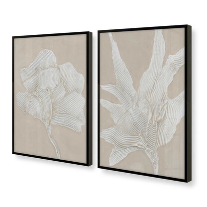 [Color:Satin Black], Picture of art in a Satin Black frame at an angle
