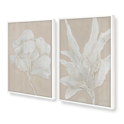 [Color:Opaque White], Picture of art in a Opaque White frame at an angle