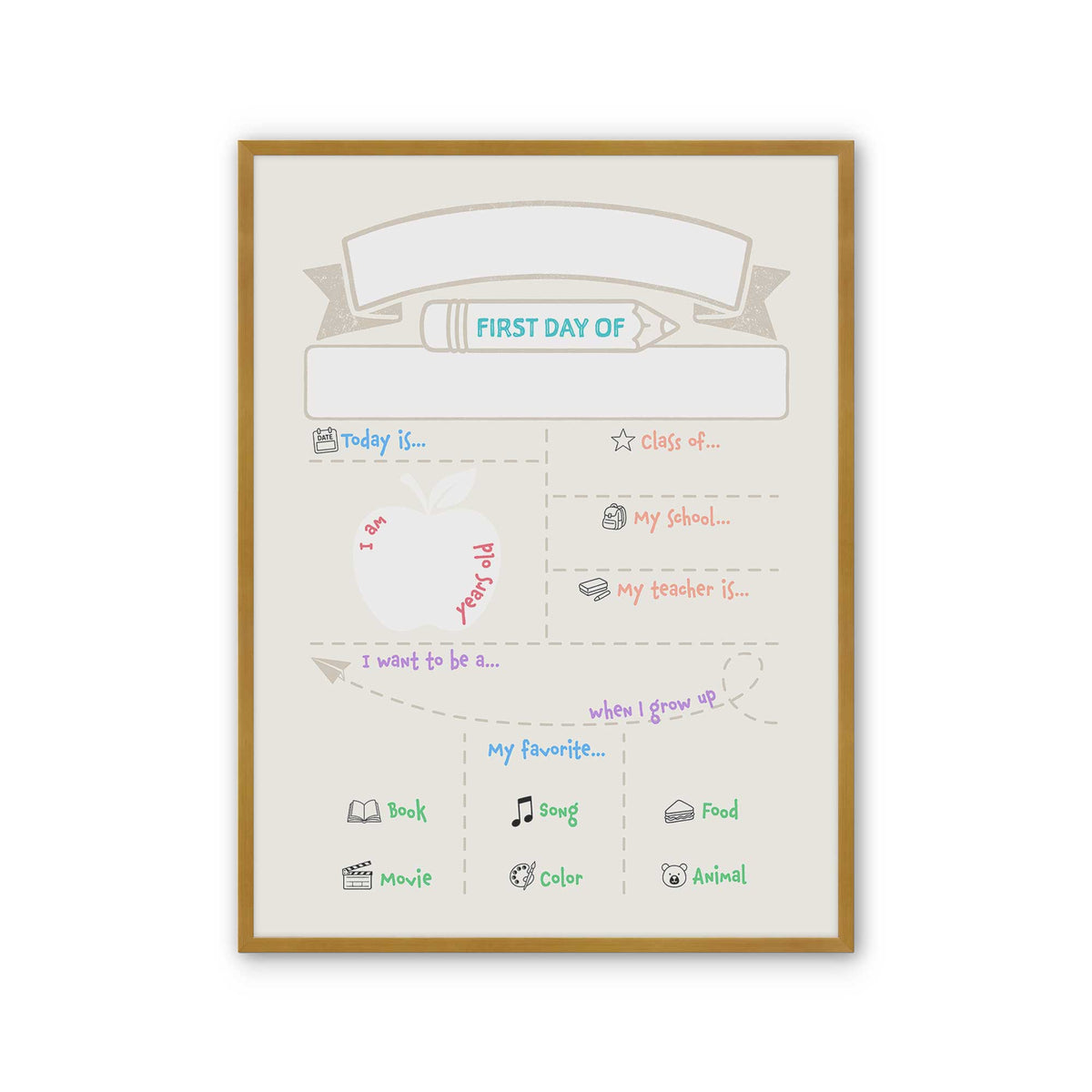 [Color:Polished Gold], Picture of art in a Polished Gold frame