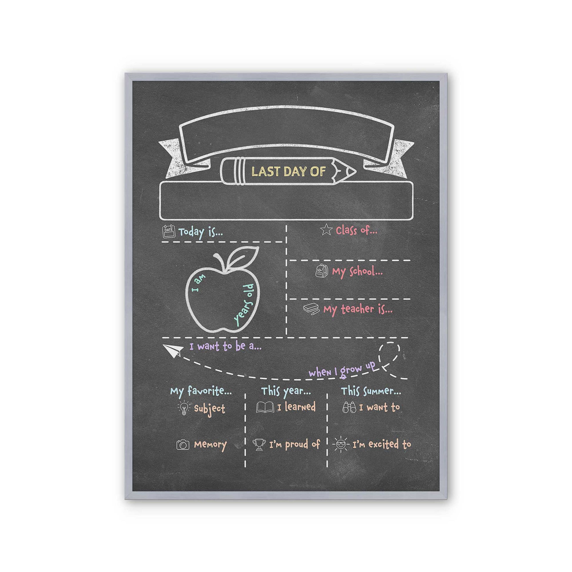 [Color:Polished Chrome], Picture of art in a Polished Chrome frame