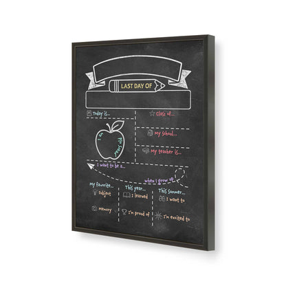 [Color:Satin Black], Picture of art in a Satin Black frame of the corner