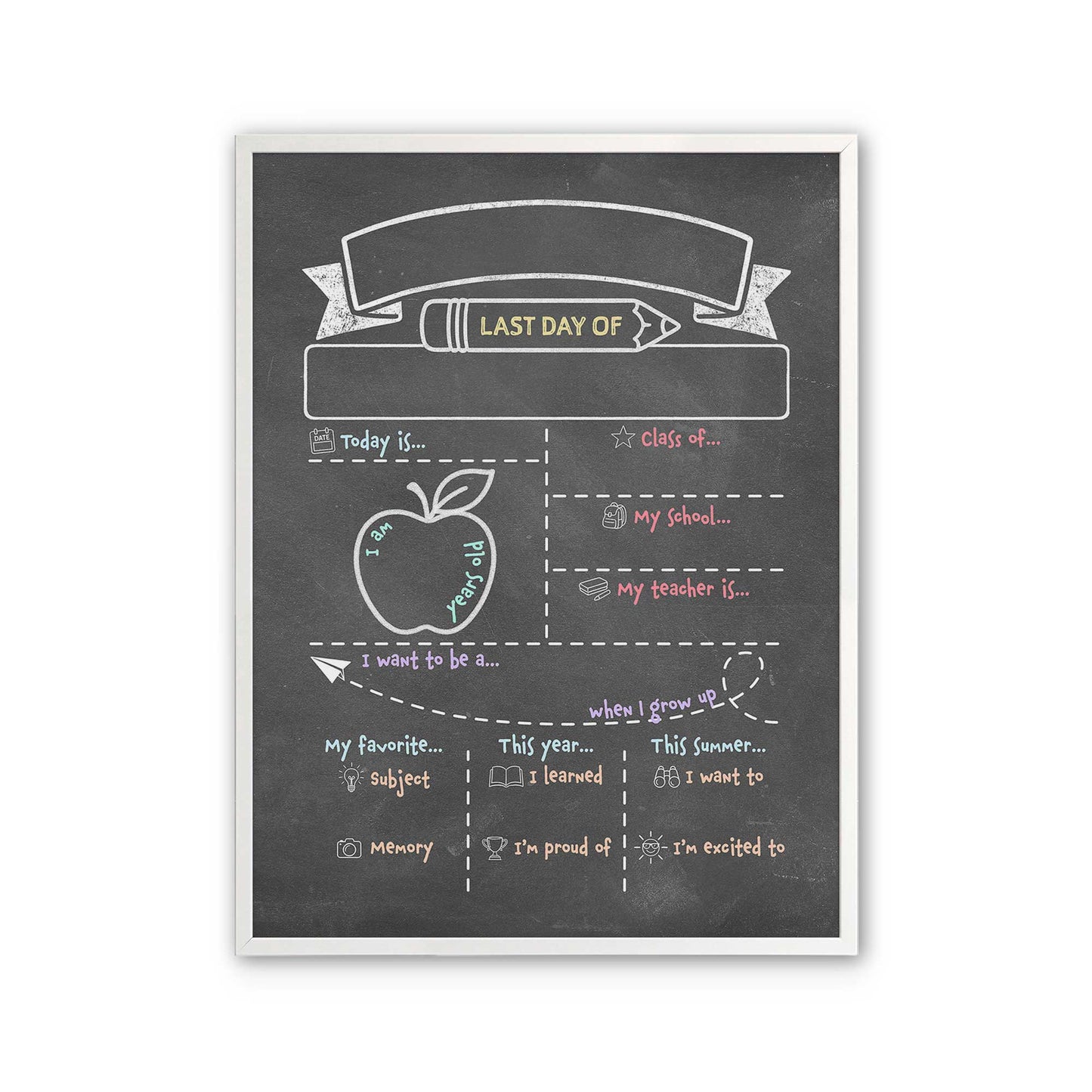 [Color:Opaque White], Picture of art in a Opaque White frame