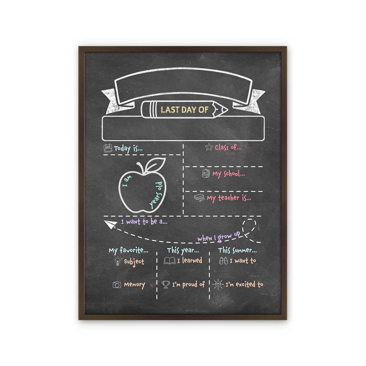 [Color:Belvinder Brown], Picture of art in a Belvinder Brown frame