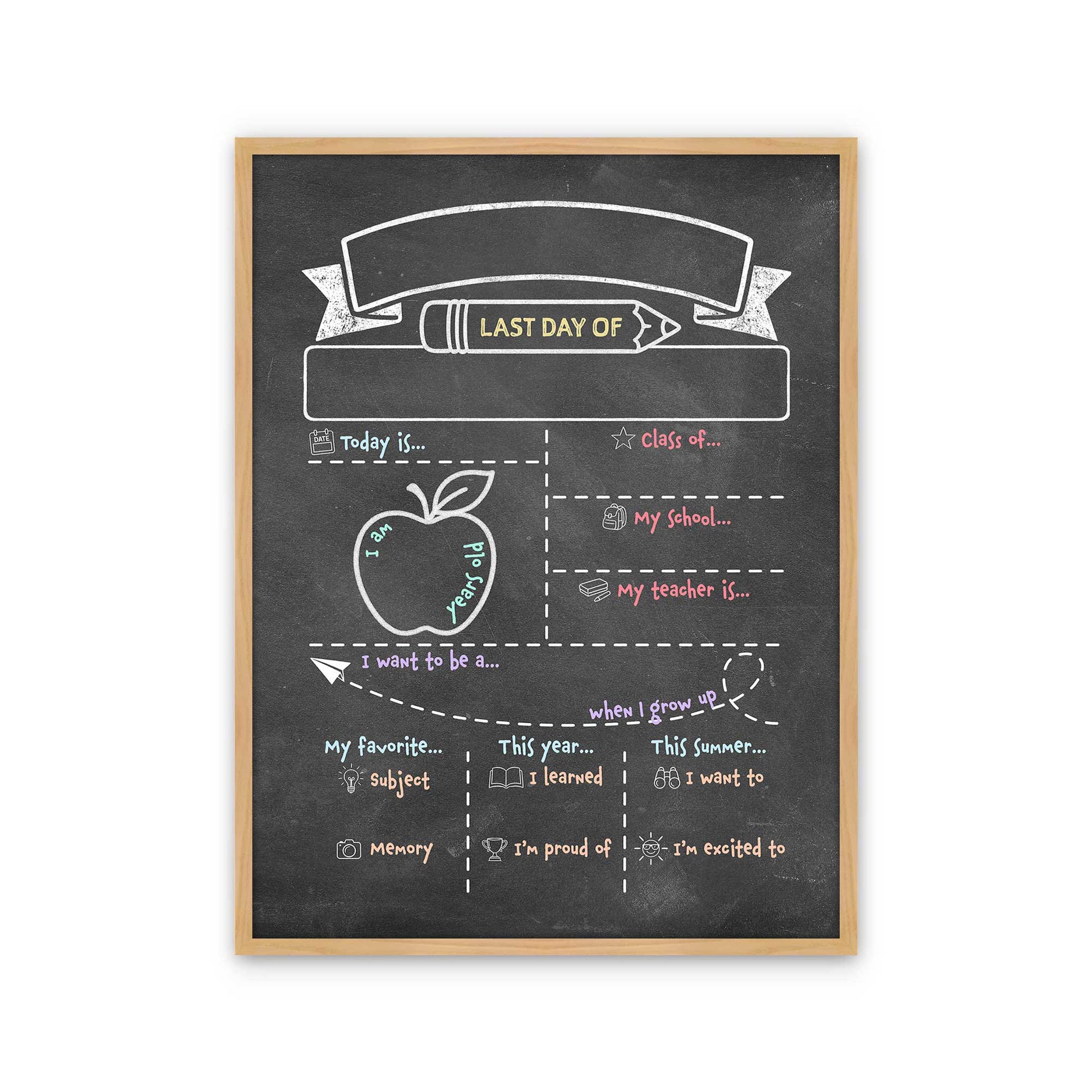 [Color:American Maple], Picture of art in a American Maple frame