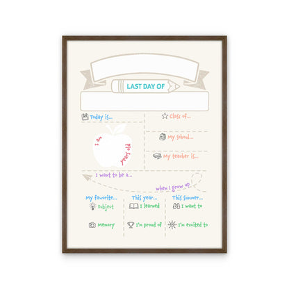 [Color:Walnut], Picture of art in a Walnut frame