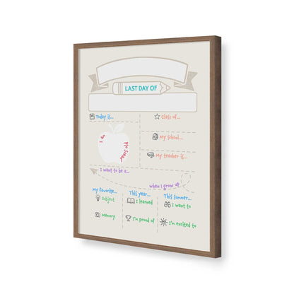 [Color:Walnut], Picture of art in a Walnut frame of the corner