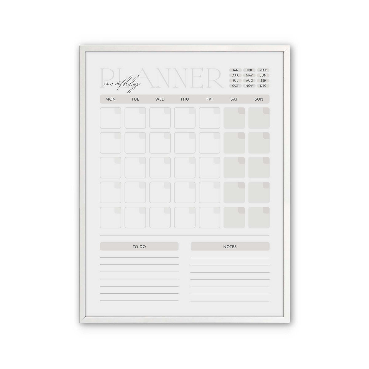 [Color:Opaque White], Picture of art in a Opaque White frame