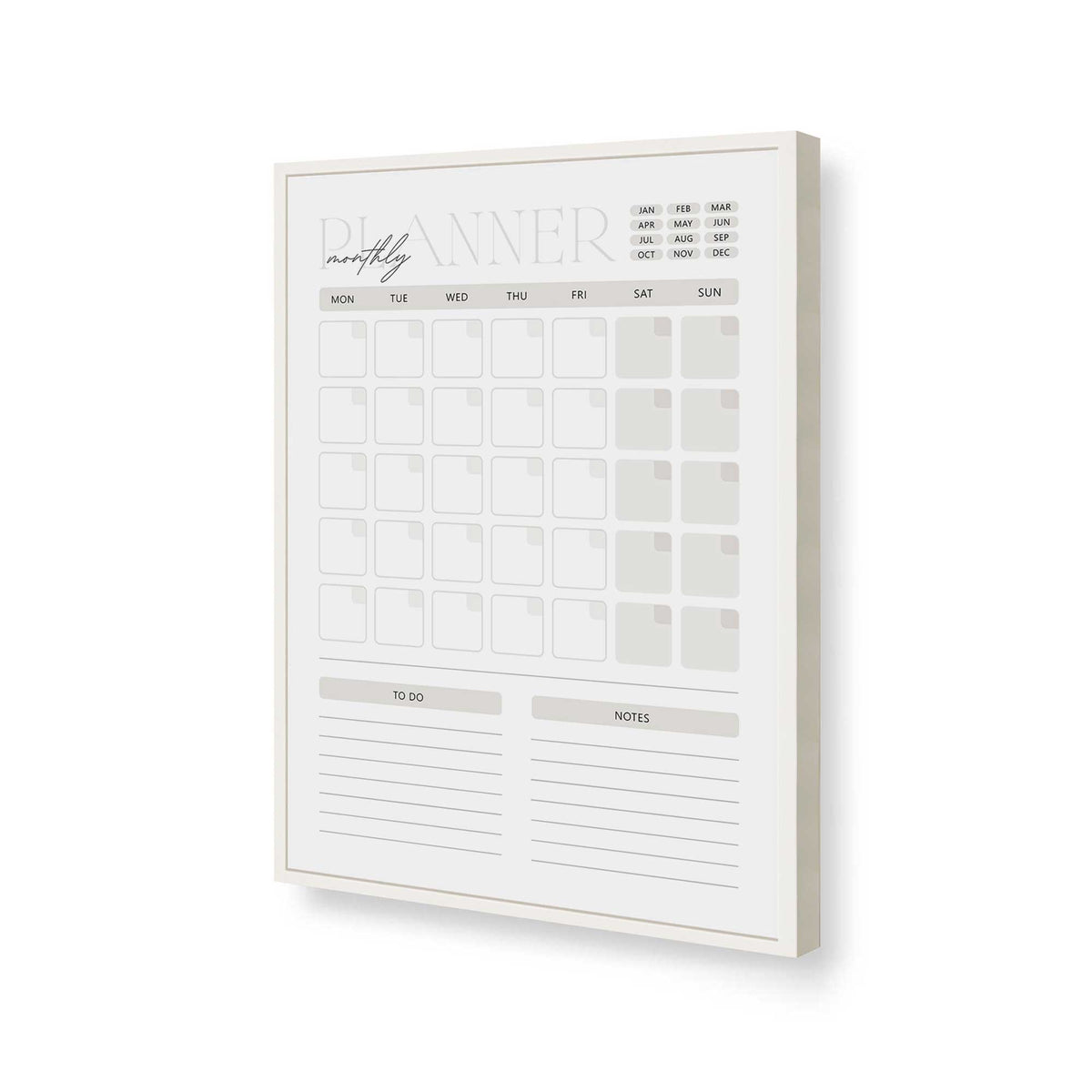 [Color:Opaque White], Picture of art in a Opaque White frame of the corner