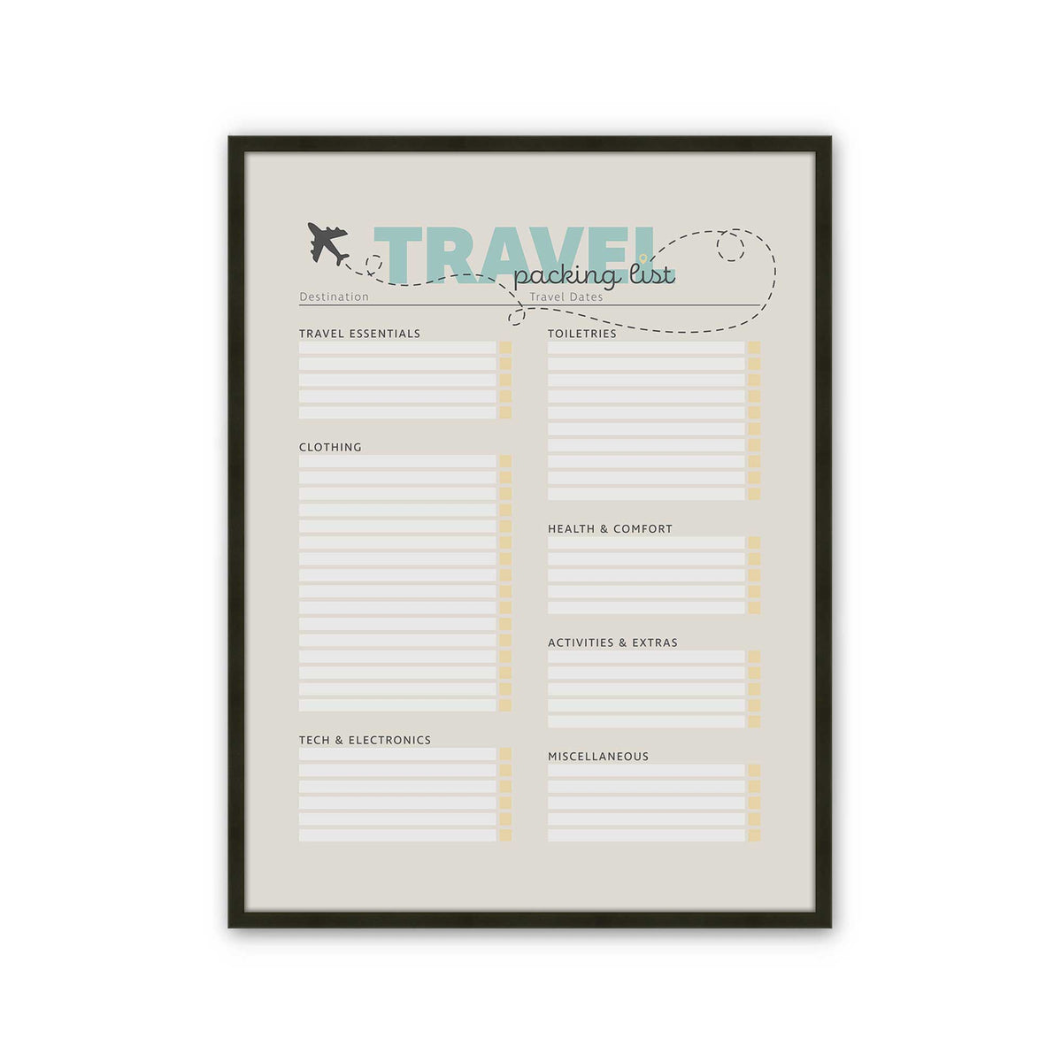 [Color:Satin Black], Picture of art in a Satin Black frame