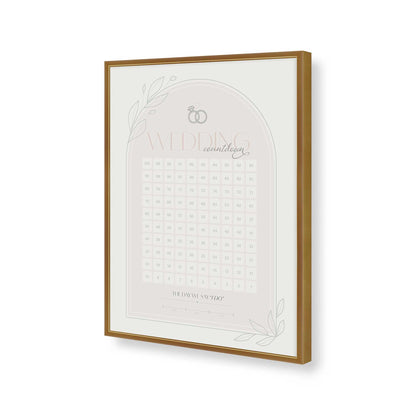 [Color:Polished Gold], Picture of art in a Polished Gold frame of the corner