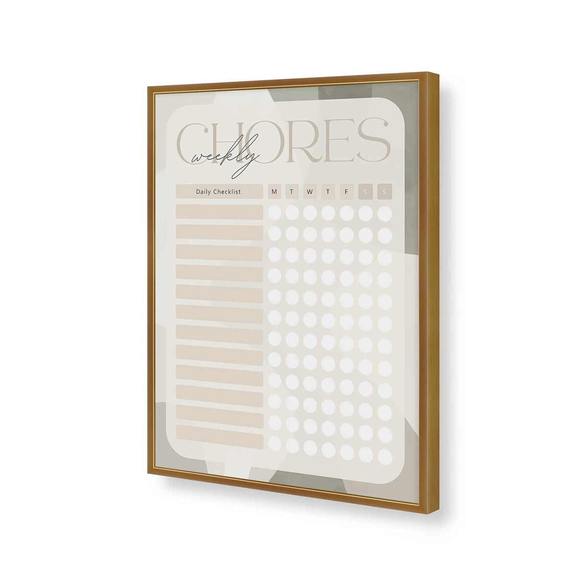 [Color:Polished Gold], Picture of art in a Polished Gold frame of the corner