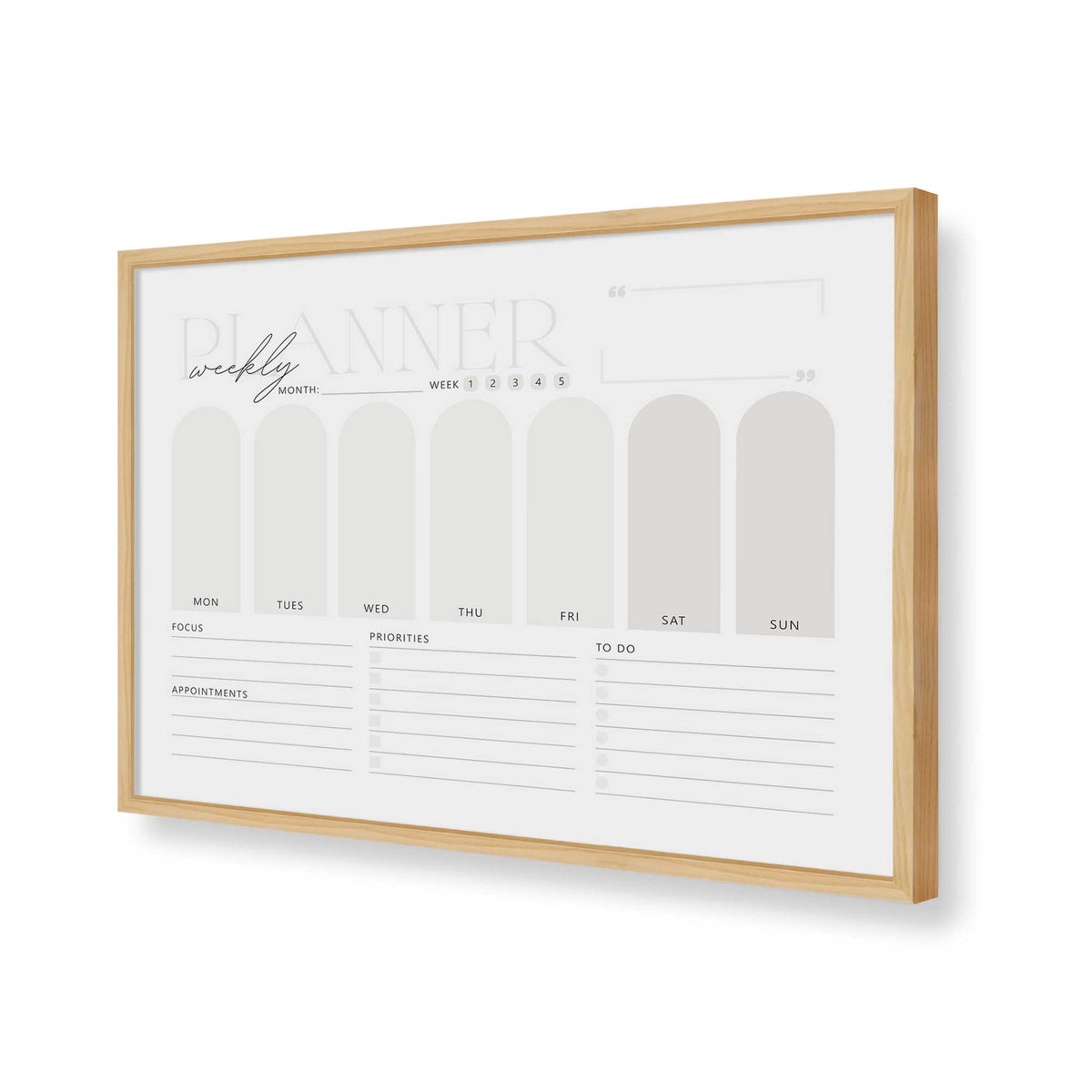 [Color:American Maple], Picture of art in a American Maple frame of the corner