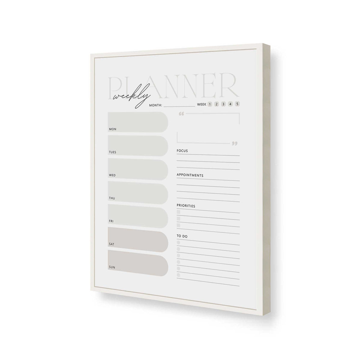 [Color:Opaque White], Picture of art in a Opaque White frame of the corner